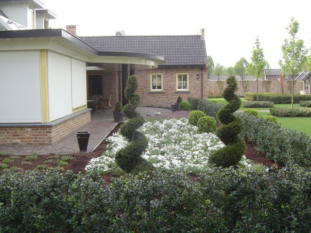 Aanleg gehele tuin nieuwbouw, Someren